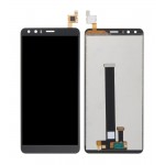Lcd With Touch Screen For Nokia C1 2nd Edition Black By - Maxbhi Com