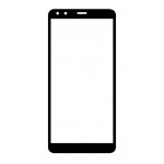Replacement Front Glass For Nokia C1 2nd Edition Black By - Maxbhi Com