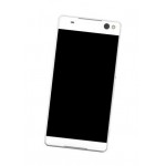Lcd Frame Middle Chassis For Sony Xperia C6 Grey By - Maxbhi Com
