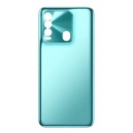 Back Panel Cover For Tecno Spark 8 Cyan - Maxbhi Com