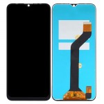 Lcd With Touch Screen For Tecno Spark 8 Black By - Maxbhi Com
