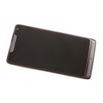 Lcd Frame Middle Chassis For Motorola Razr I Xt890 Black By - Maxbhi Com