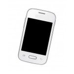 Lcd Frame Middle Chassis For Samsung Galaxy Pocket 2 White By - Maxbhi Com