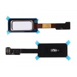 Fingerprint Sensor Flex Cable For Zuk Z1 White By - Maxbhi Com