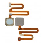 Fingerprint Sensor Flex Cable For Oppo A9x White By - Maxbhi Com