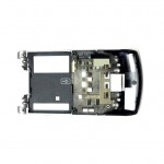 Lcd Frame Middle Chassis For Motorola V3x Black By - Maxbhi Com