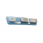 Volume Side Button Outer For Nokia 7600 Black By - Maxbhi Com