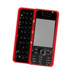 Lcd Frame Middle Chassis For Nokia 5730 Xpressmusic Red By - Maxbhi Com