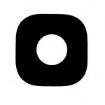 Camera Lens For Alcatel Idol 4s Black By - Maxbhi Com