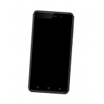 Lcd Frame Middle Chassis For Intex Aqua Strong 5 1 Plus Black By - Maxbhi Com