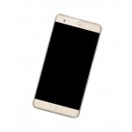 Lcd Frame Middle Chassis For Zte Blade V7 Max Rose Gold By - Maxbhi Com