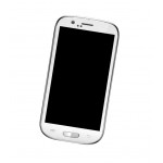 Lcd Frame Middle Chassis For Maxx Ax3 White By - Maxbhi Com