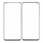 Replacement Front Glass For Xiaomi Mi 11 Black By - Maxbhi Com