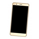 Lcd Frame Middle Chassis For Innjoo Halo 3 Plus White By - Maxbhi Com