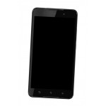 Lcd Frame Middle Chassis For Wiko Robby2 Black By - Maxbhi Com