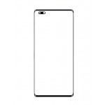 Replacement Front Glass For Honor V40 5g Black By - Maxbhi Com