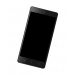 Lcd Frame Middle Chassis For Lava Flair S1 Black By - Maxbhi Com