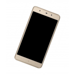 Lcd Frame Middle Chassis For Blu Grand 5 5 Hd Ii Black By - Maxbhi Com