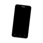 Lcd Frame Middle Chassis For Celkon Millennia Q452 Black By - Maxbhi Com