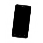 Lcd Frame Middle Chassis For Celkon Millennia Q452 Grey By - Maxbhi Com