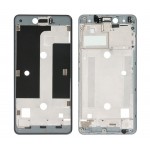 Lcd Frame Middle Chassis For Bq Aquaris U Black By - Maxbhi Com