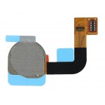 Fingerprint Sensor Flex Cable For Nokia 7 Plus White By - Maxbhi Com