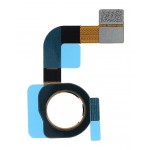 Fingerprint Sensor Flex Cable For Nokia 7 Plus White By - Maxbhi Com