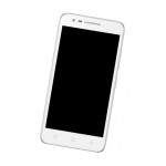 Lcd Frame Middle Chassis For Lenovo Vibe C2 Power White By - Maxbhi Com