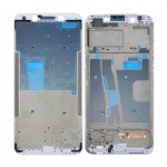 Lcd Frame Middle Chassis For Oppo A73 White By - Maxbhi Com