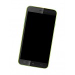 Lcd Frame Middle Chassis For Wiko Lenny Yellow Bleen By - Maxbhi Com