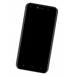 Lcd Frame Middle Chassis For Mtech Foto3 Silver By - Maxbhi Com