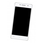 Lcd Frame Middle Chassis For Vivo Y33 Black By - Maxbhi Com