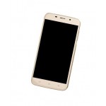 Lcd Frame Middle Chassis For Uhans A6 Gold By - Maxbhi Com