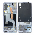 Lcd Frame Middle Chassis For Asus Zenfone 8 White By - Maxbhi Com