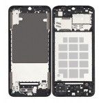 Lcd Frame Middle Chassis For Samsung Galaxy A03 Core Black By - Maxbhi Com