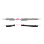 Volume Side Button Outer For Motorola Moto G51 5g Silver By - Maxbhi Com