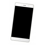 Lcd Frame Middle Chassis For Intex Aqua Power M Black By - Maxbhi Com