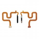 Fingerprint Sensor Flex Cable For Oppo A72 Black By - Maxbhi Com