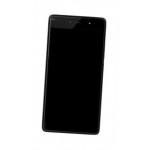 Lcd Frame Middle Chassis For Wiko Fever 4g Black By - Maxbhi Com