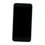 Lcd Frame Middle Chassis For Sharp Android One S3 Black By - Maxbhi Com