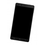Lcd Frame Middle Chassis For Bq Aquaris E6 Black By - Maxbhi Com
