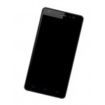 Lcd Frame Middle Chassis For Intex Aqua Life Ii Black By - Maxbhi Com