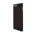 Lcd Frame Middle Chassis For Mtech Turbo L9 Black By - Maxbhi Com
