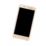 Lcd Frame Middle Chassis For Leagoo M5 Plus Champagne By - Maxbhi Com