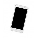 Lcd Frame Middle Chassis For Leagoo M5 Plus White By - Maxbhi Com