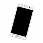 Lcd Frame Middle Chassis For Lg Optimus F7 Us780 White By - Maxbhi Com