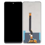 Lcd With Touch Screen For Tecno Camon 18 Black By - Maxbhi Com