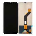 Lcd With Touch Screen For Tecno Spark Go 2022 Black By - Maxbhi Com