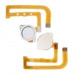 Fingerprint Sensor Flex Cable For Motorola Moto G Fast White By - Maxbhi Com