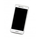 Lcd Frame Middle Chassis For Intex Cloud Z6 White By - Maxbhi Com